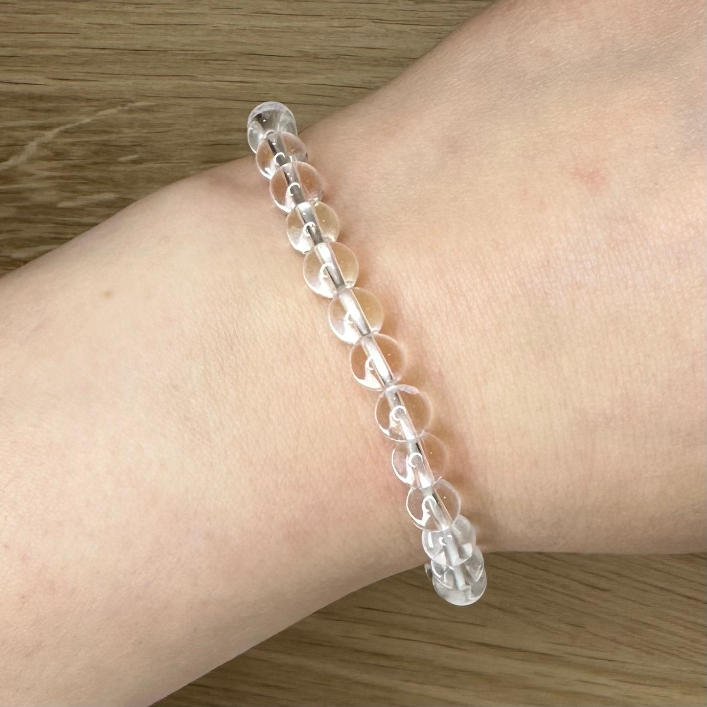 Bjergkrystal - Armbånd 6mm