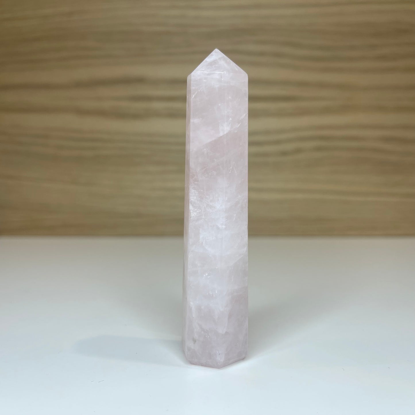 Rosa Kvarts - Tårn 9cm