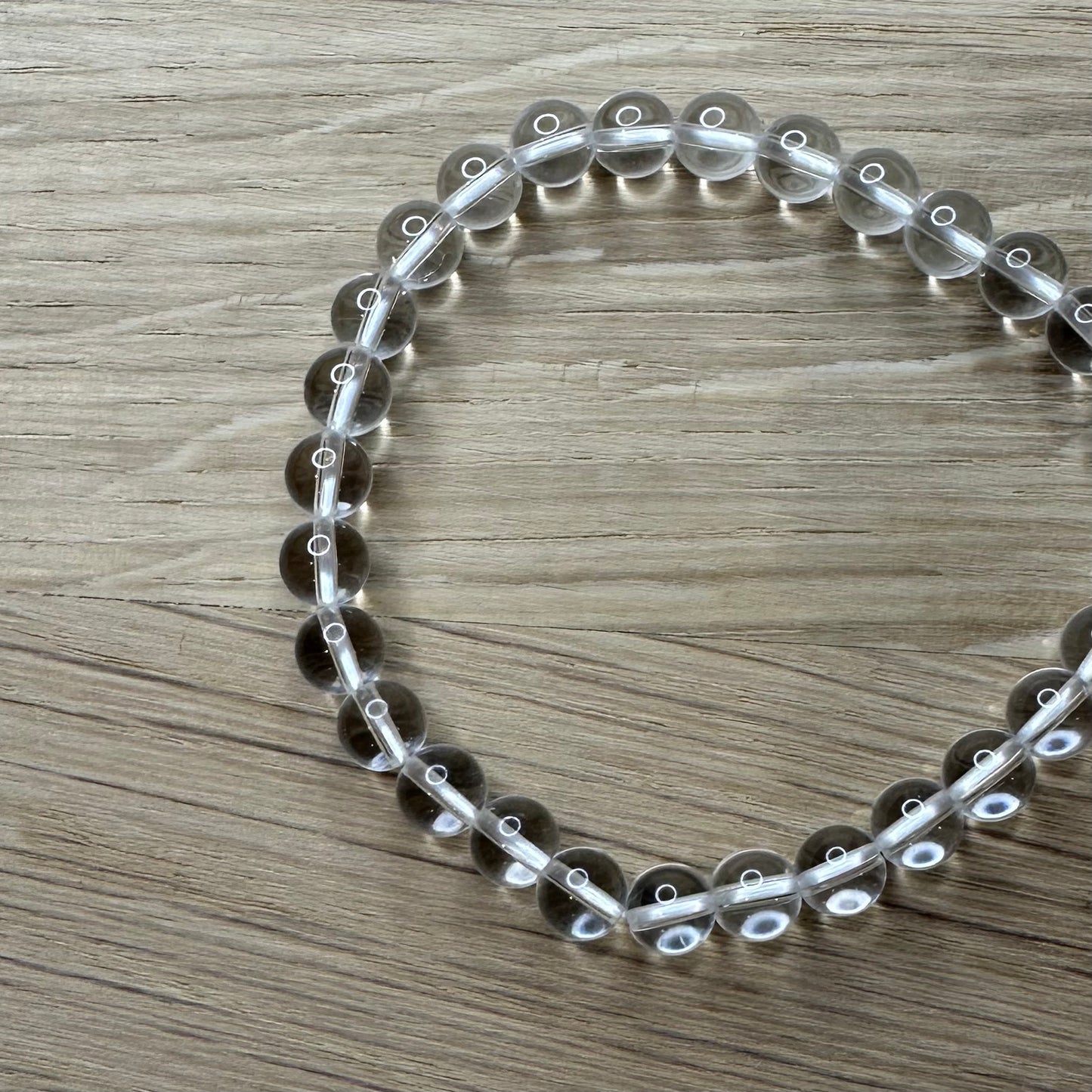 Bjergkrystal - Armbånd 6mm