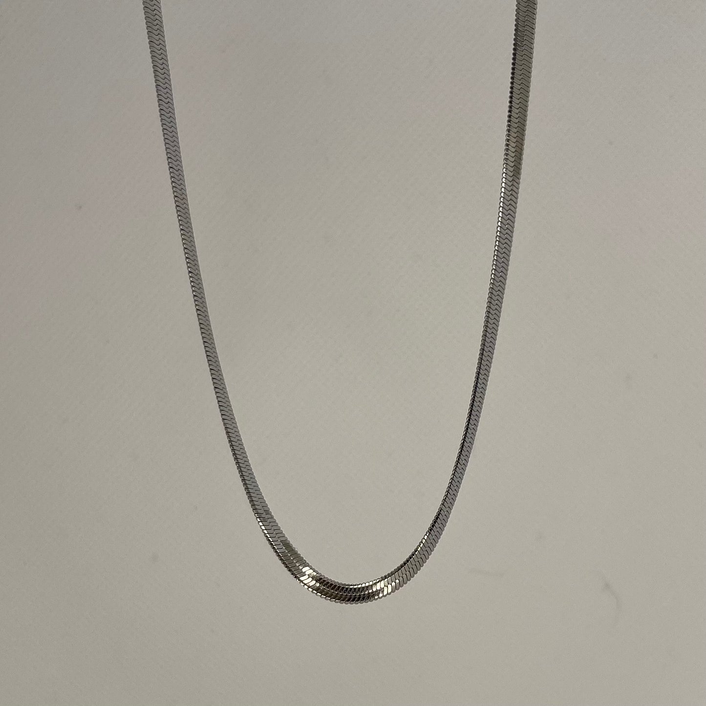 Sylvia Halskæde - Flad 3mm