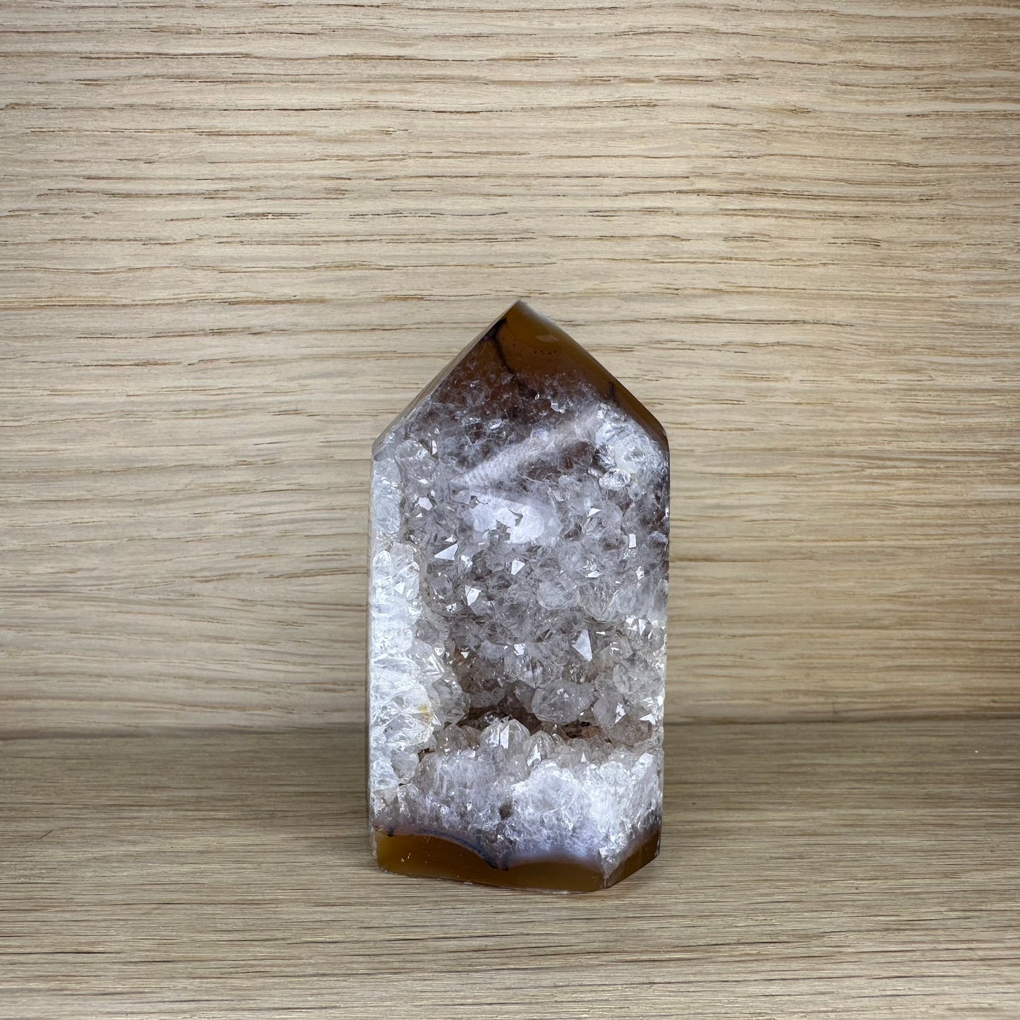 Druzy Agat Tårn (2)