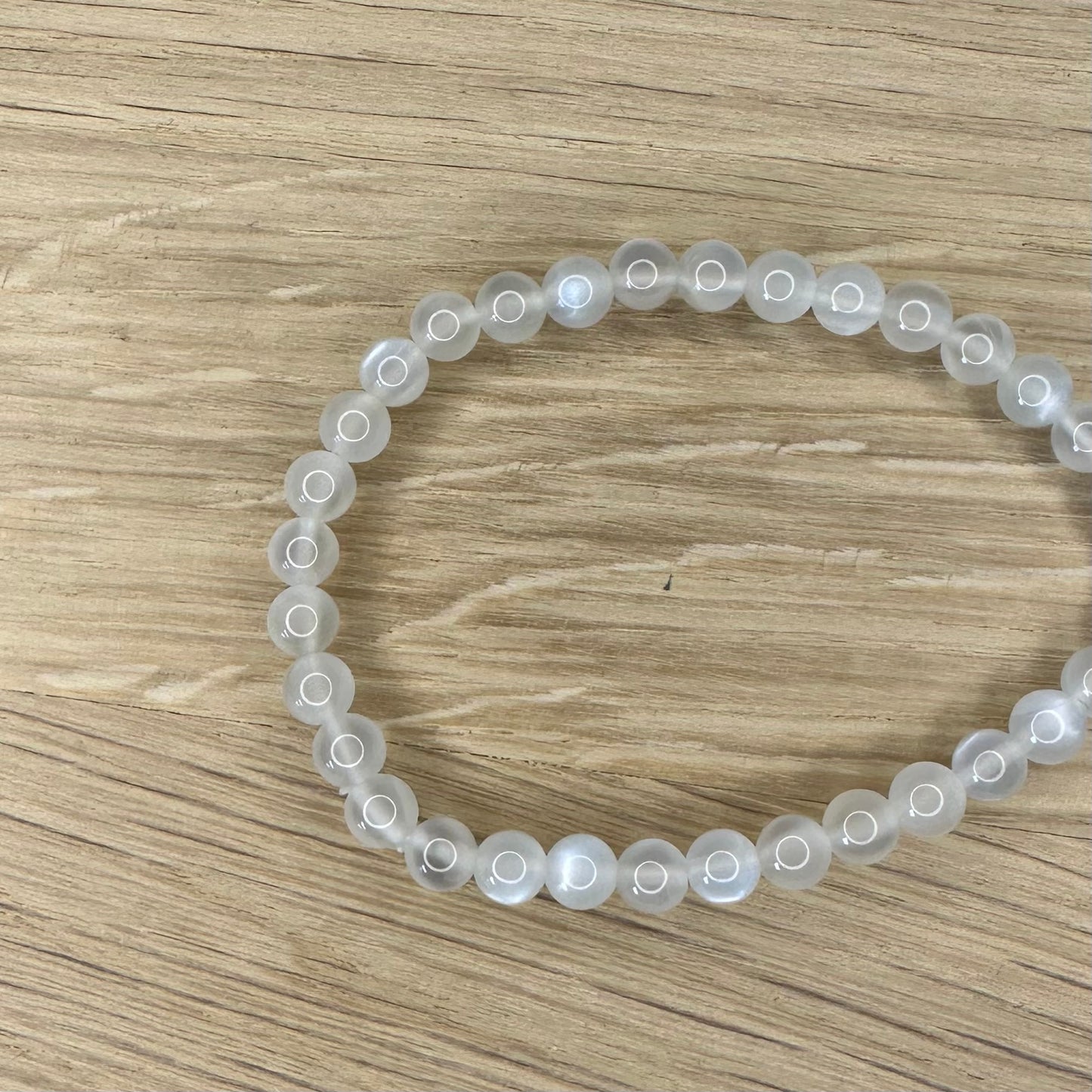 Månesten - Armbånd 6mm