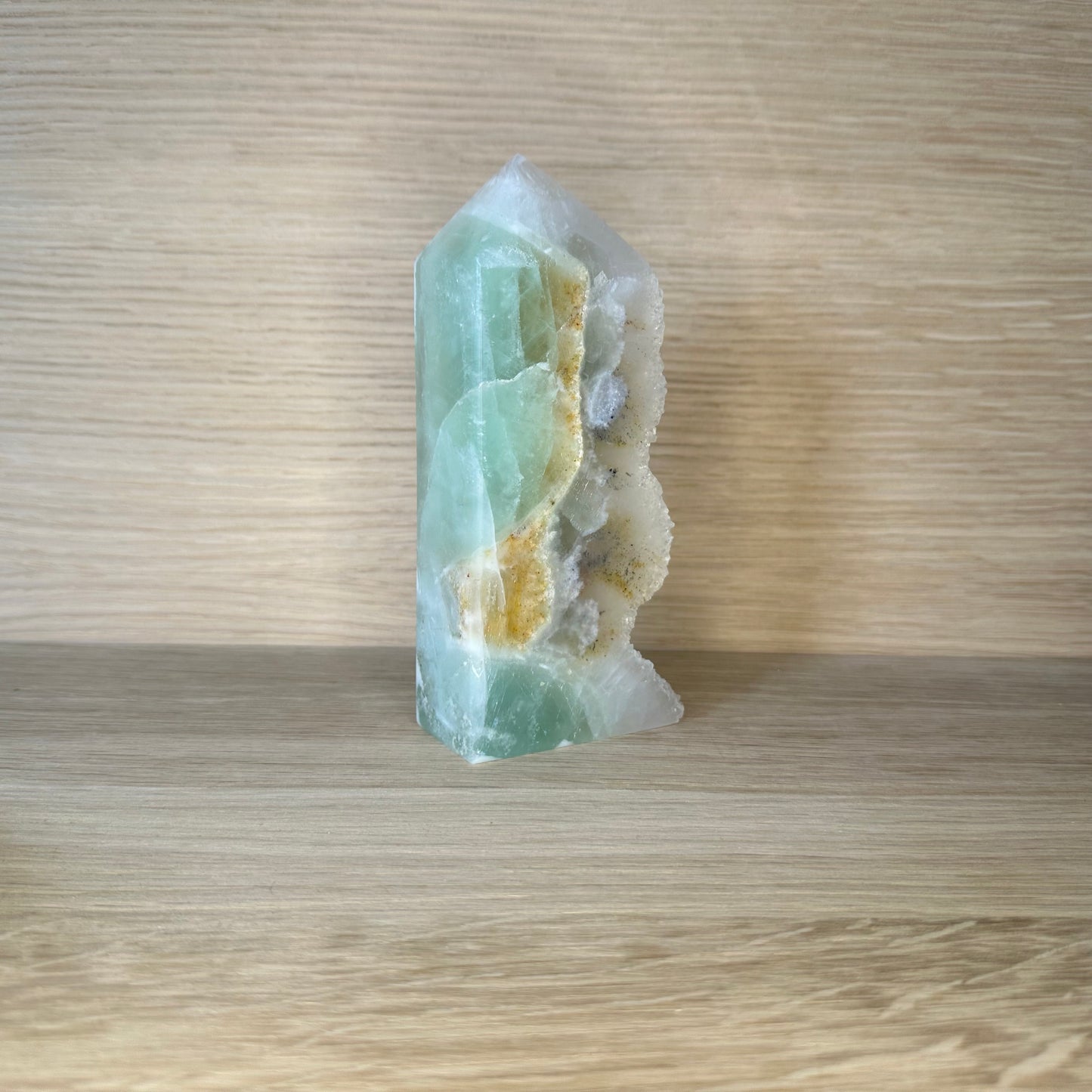 Druzy Fluorit - Tårn