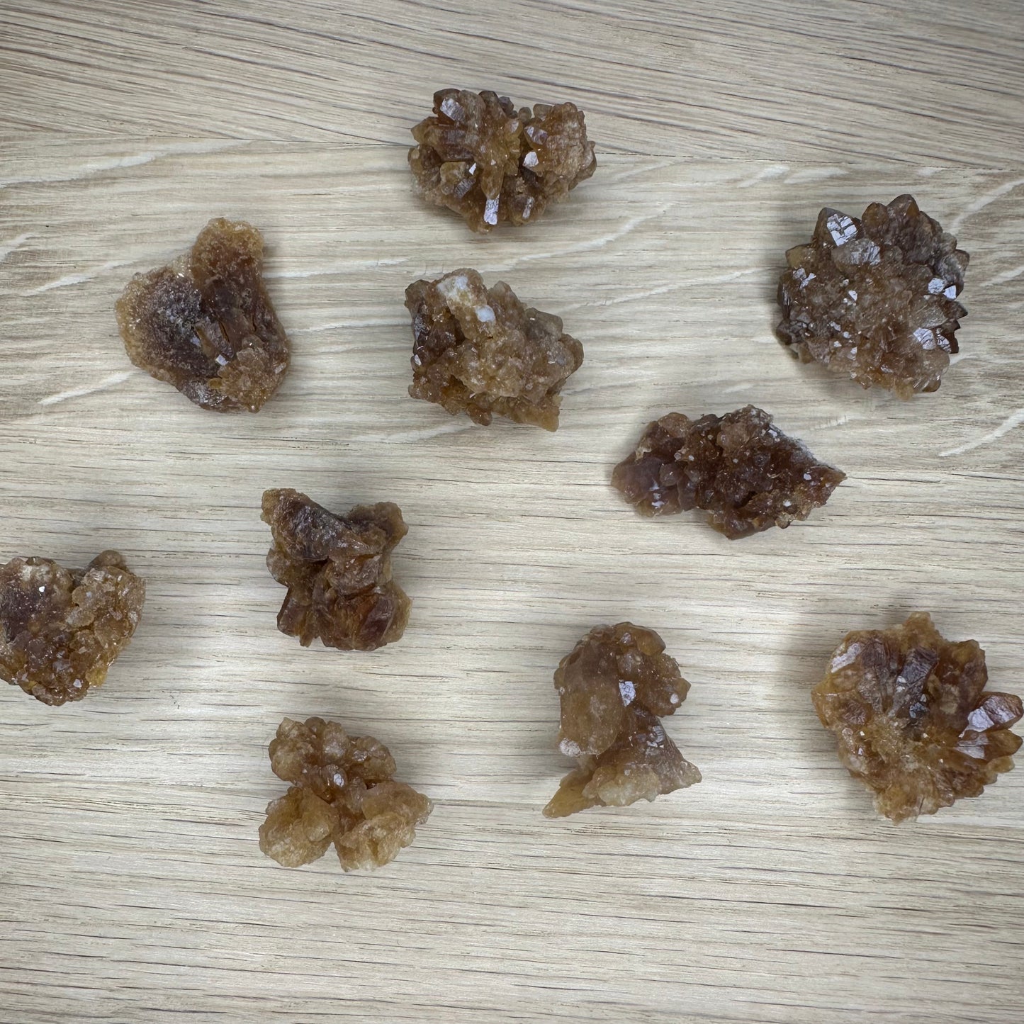 Marokko Citrin Pseudomorf