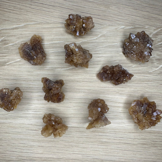 Marokko Citrin Pseudomorf