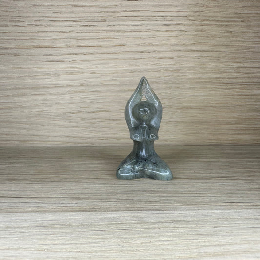 Labradorit - Meditationsfigur