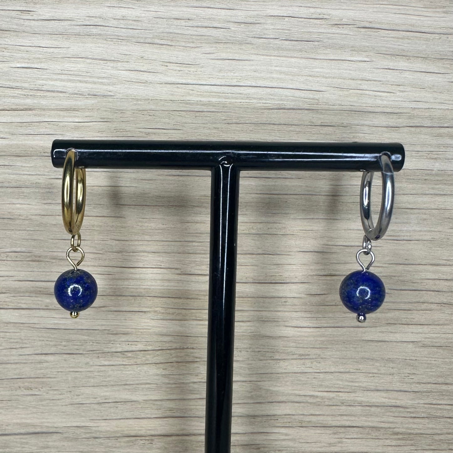 Hoops - Lapis Lazuli