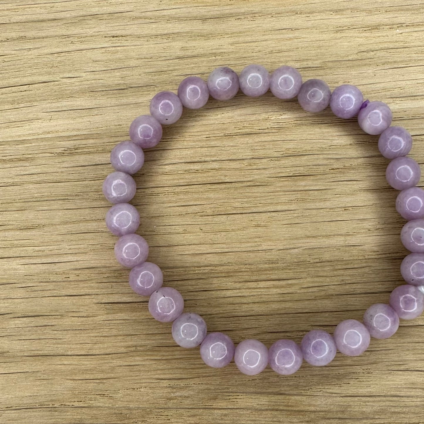 Lepidolit - Armbånd 6mm