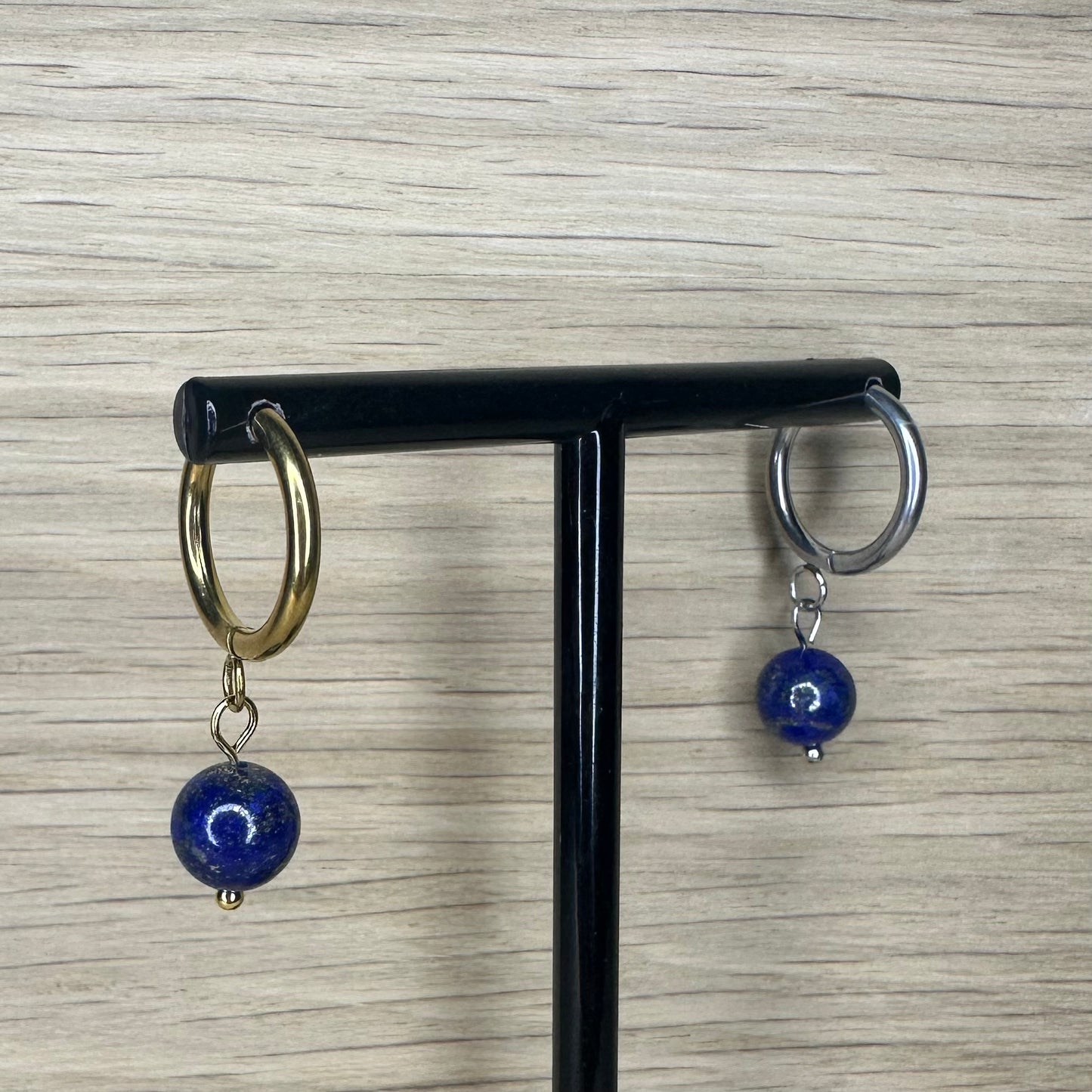 Hoops - Lapis Lazuli