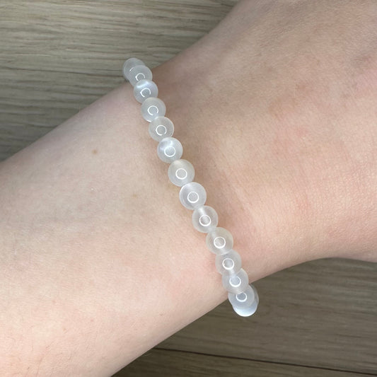 Månesten - Armbånd 6mm
