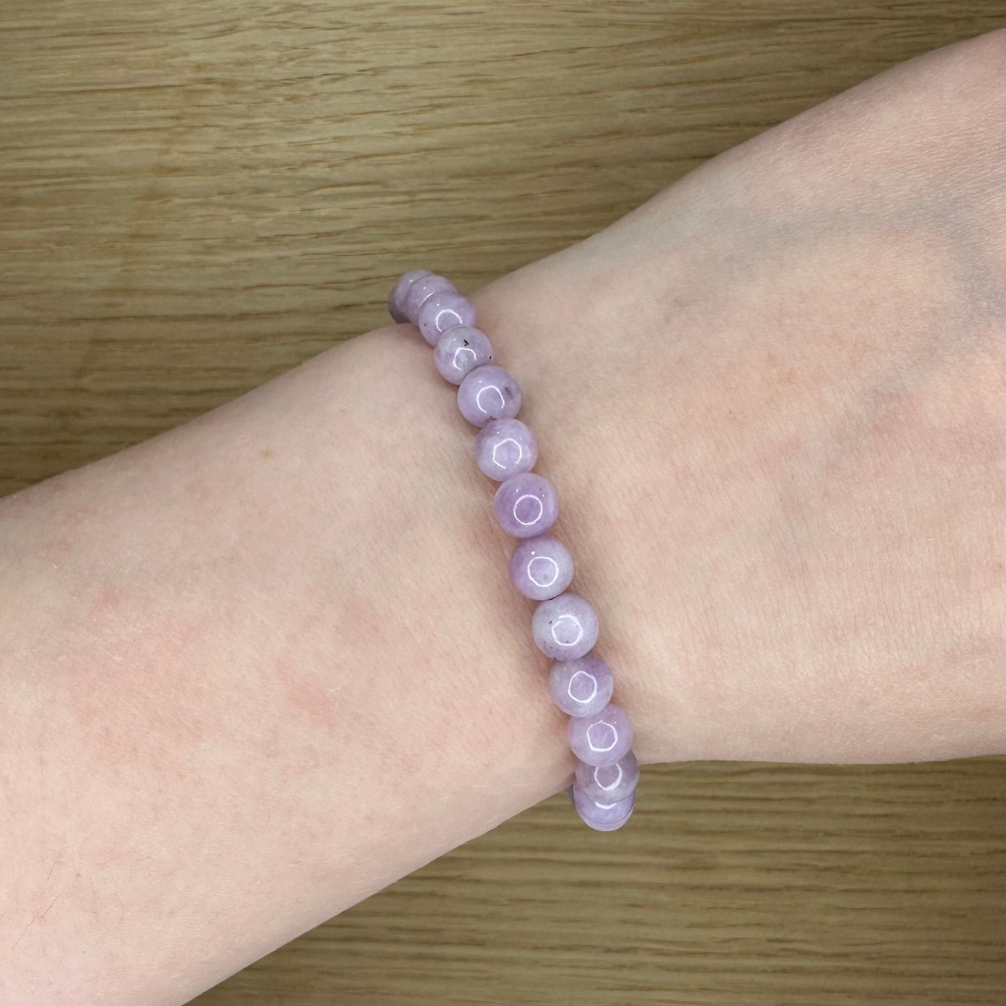 Lepidolit - Armbånd 6mm