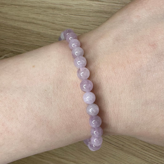 Kunzit - Armbånd 6mm