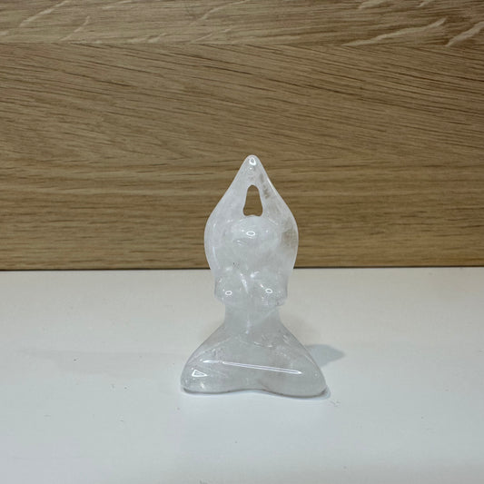 Bjergkrystal - Meditationsfigur