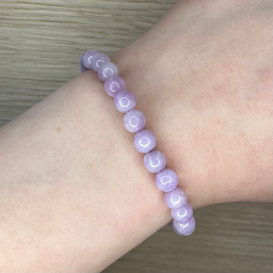 Lepidolit - Armbånd 6mm