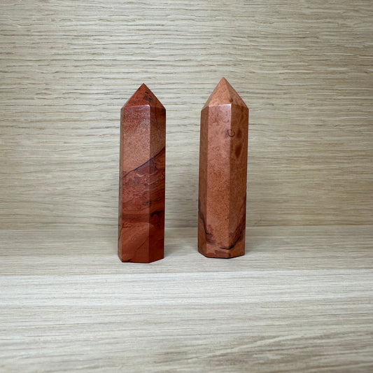 Rød Jaspis - Tårn