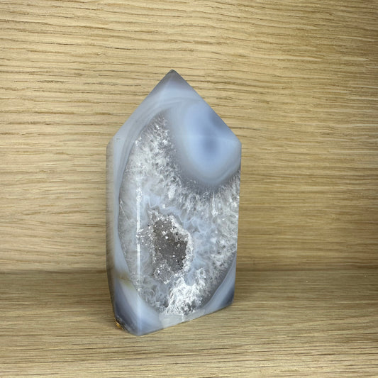 Druzy Agat Tårn (1)
